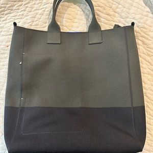 Rothys Army Green and Black tote